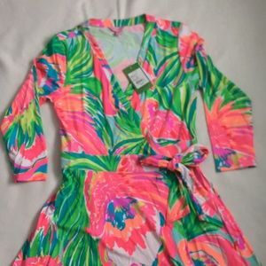 NWT Lilly Pulitzer Paradise Bound Wrap dress